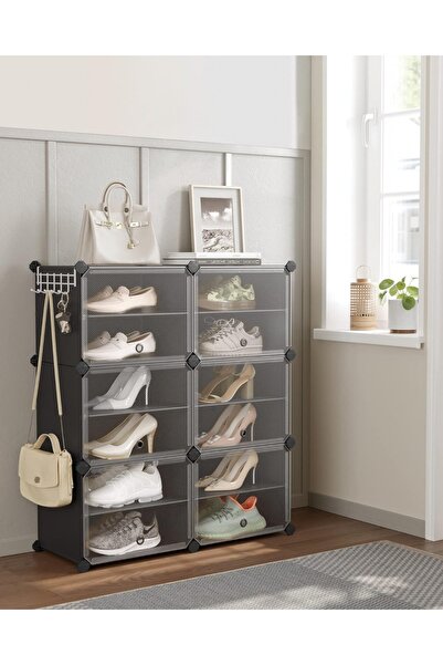 Talis Pantofar, Santo Living, Negru, 82x32x92 cm