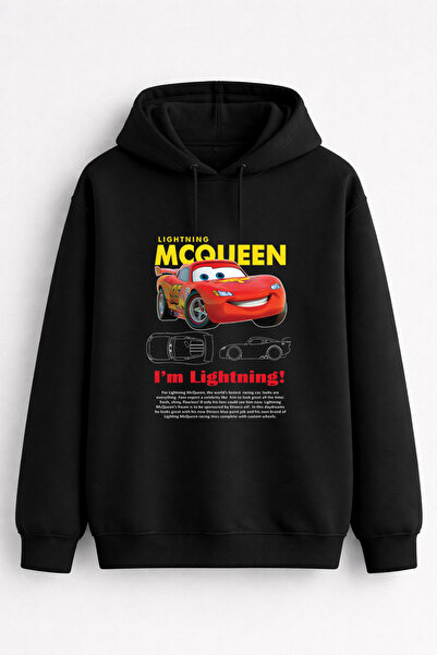 AYDESİGN 14 February Valentine's Day Gift Printed Men's and Women's Hooded Bl...