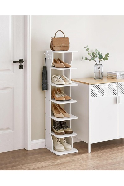 Talis Pantofar, Santo Living, Alb, 26.4x30x110.4 cm