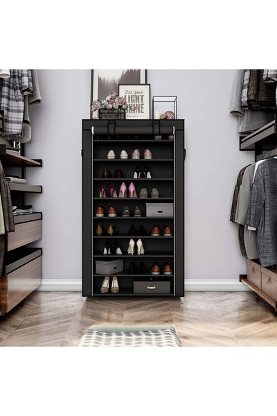 Talis Pantofar, Santo Living, Negru, 85x28x162 cm