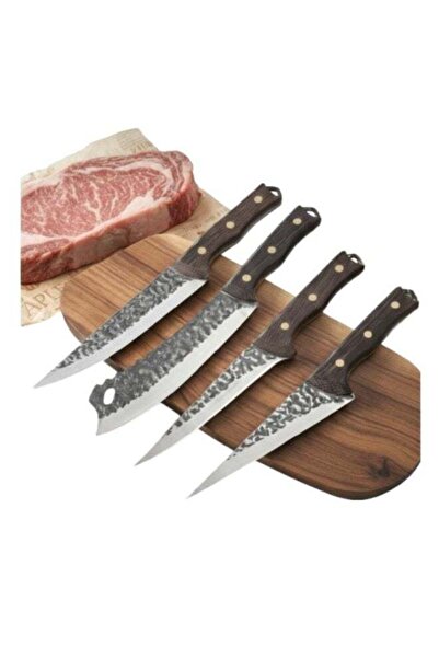BLOOMING TIME طقم سكاكين جزار فاخرة مصنوعة بتقنية الحدادة - الدقة والقوة والأ...