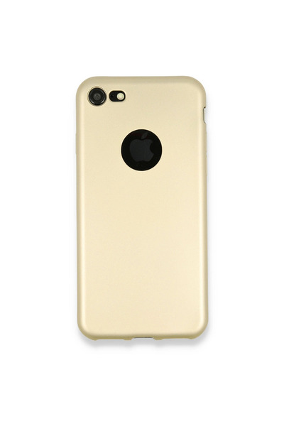 eco port حافظة ايفون 7 الأولى من السيليكون - ذهبي