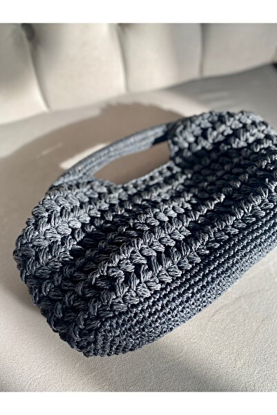 Rabika Fıstık Hasır El Çantası