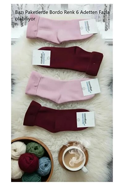 EfemİcGiyim Comfort Winter Long Terry Socks 12-Piece Pack