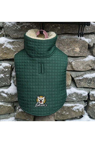 Lokums Orange Plush Dog Vest - for Small, Medium, and Large Breeds