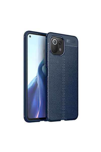 eco port غطاء حماية Mi 11 Lite مع تركيز تلقائي - أزرق داكن