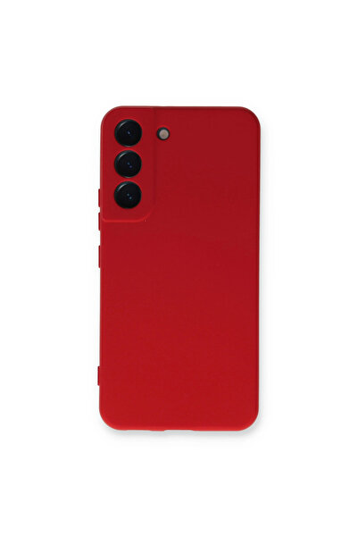 eco port Samsung Galaxy S22 Plus Case Nano Velvet Silicone Inside - Red