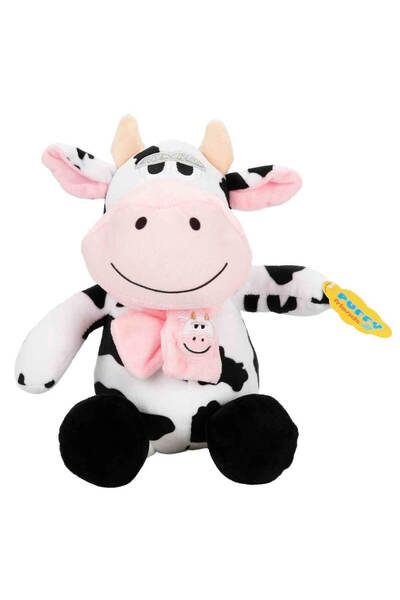 Puffy Eğlenceli Peluş Hayvanlar 25 cm İnek