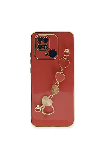 eco port حافظة Redmi 10c من السيليكون Esila - أحمر