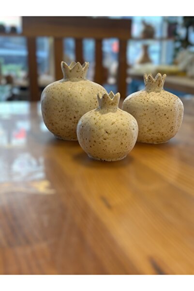 Macik Art Studio MACİK EL YAPIMI SERAMİK NAR OBJE