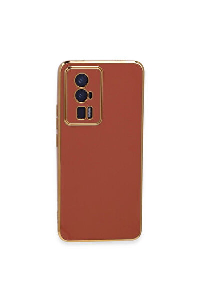 eco port Poco F5 Pro Case Volet Silicone - Red