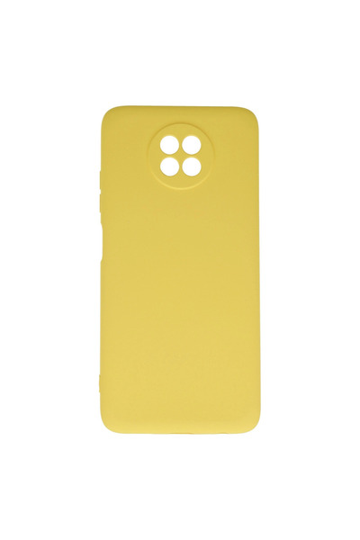 eco port حافظة نانو مخملية داخلية من السيليكون لهاتف ريدمي نوت 9 5G - أصفر