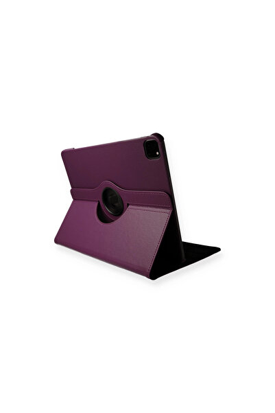 eco port iPad Pro 11 (2020) Compatible Case 360 Tablet Leather Case - Plum