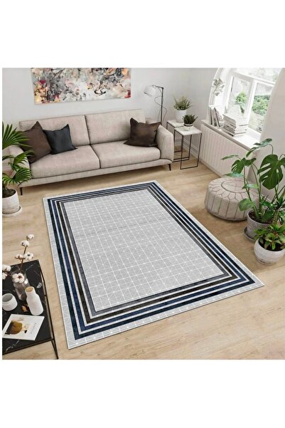 zeyra Kaymaz yıkanabilir 4metre kare dijital baskı halı