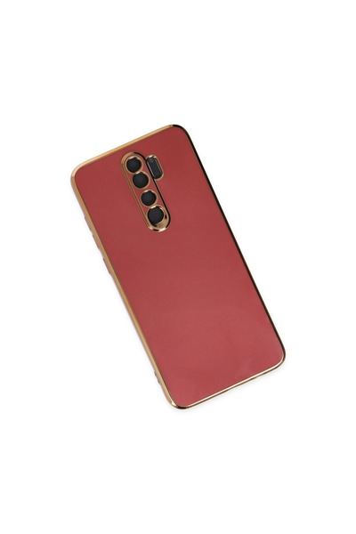 Practials Redmi Note 8 Pro Kılıf Volet Silikon - Kırmızı