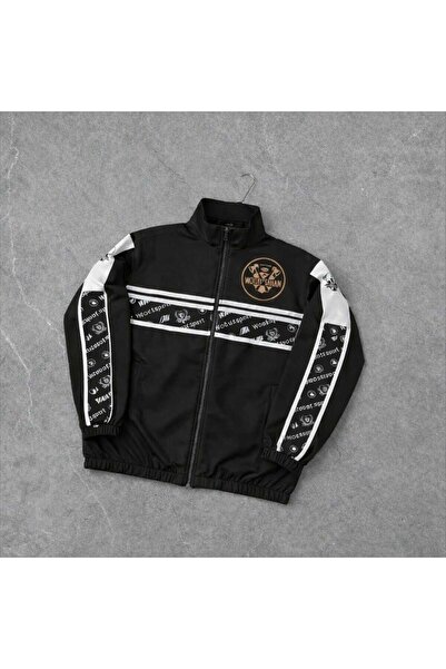 ModaTEKS Unisex Parachute Khaki Fabric Printed oversized με τύπωμα Αντιανεμικ...