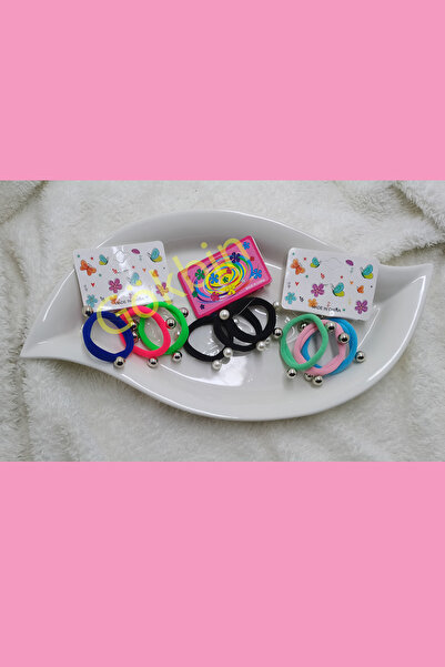 Gökbin Femei Adolescente Fete Mamă Fete Copii Perlă Colorată Elastică Cataram...