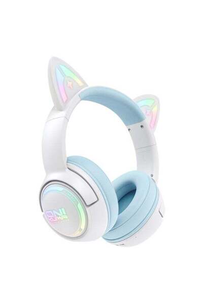 Onikuma GT838 Cat Ear Gaming Headset Triple Mode RGB Light Wireless Over-Ear