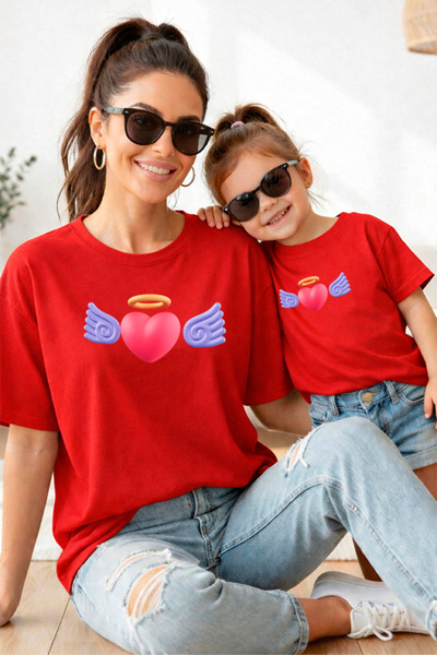 genosha Tricou Mama Fiica 100% bumbac Mama Mini Mama Fiica PRET PER ECHITATE