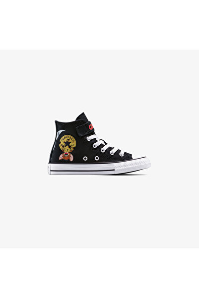 Converse X Tom & Jerry Chuck Taylor All Star Easy-On Çocuk Siyah Sneaker