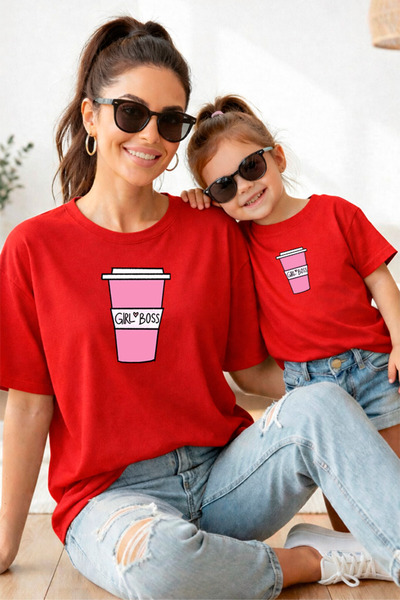 genosha Tricou Mama Fiica 100% bumbac Mama Mini Mama Fiica PRET PER ECHITATE