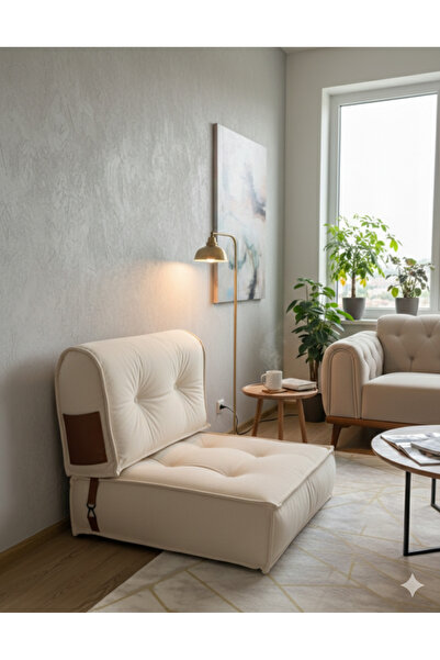 PUFYMAX Cloud serisi Yeni Nesil Sırt Dayamalı Yer ve Palet Minderi,Petek Önü ...