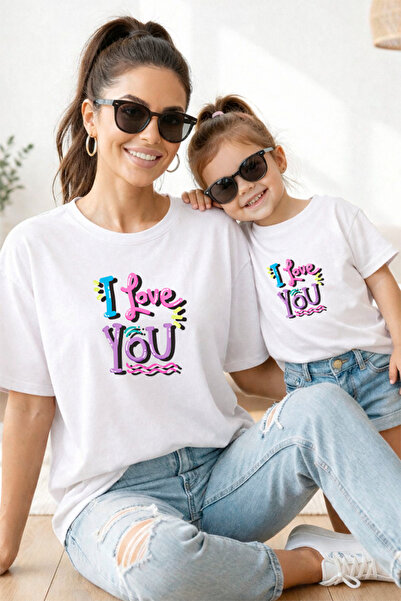 genosha Tricou Mama Fiica 100% bumbac Mama Mini Mama Fiica PRET PER ECHITATE