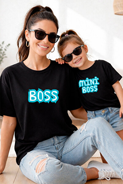genosha Mother Daughter 100% Cotton T-Shirt Mama Mini Mother Daughter Single ...