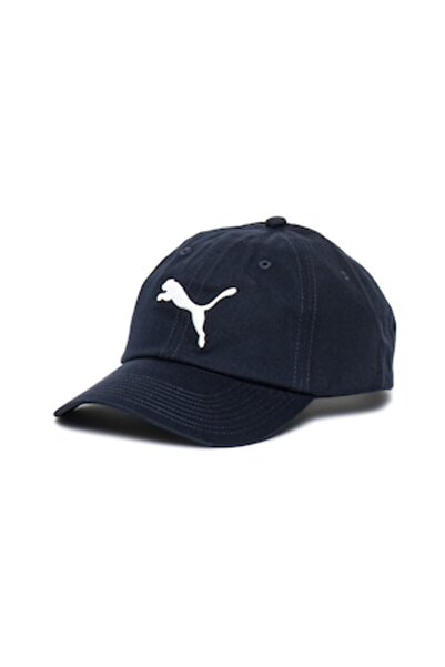 Puma Cap with Embroidered Logo, Navy Blue