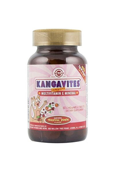 Solgar Kangaroo Multivitamin & Mineral 60 Tablets