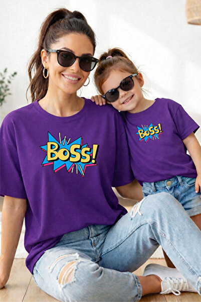 genosha Μπλουζάκι Mother Daughter 100% βαμβακερό Mama Mini Mother Daughter ΤΙ...