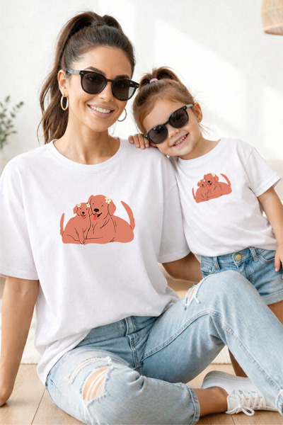 genosha Tricou Mama Fiica 100% bumbac Mama Mini Mama Fiica PRET PER ECHITATE