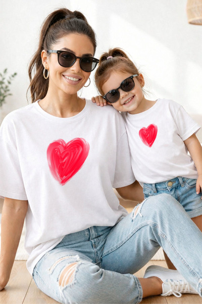 genosha Tricou Mama Fiica 100% bumbac Mama Mini Mama Fiica PRET PER ECHITATE