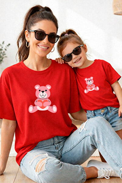 genosha Mother Daughter 100% Cotton T-Shirt Mama Mini Mother Daughter Single ...