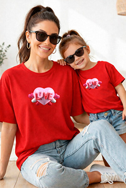 genosha Mother Daughter 100% Cotton T-Shirt Mama Mini Mother Daughter Single ...