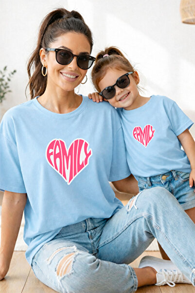 genosha Mother Daughter 100% Cotton T-Shirt Mama Mini Mother Daughter Single ...