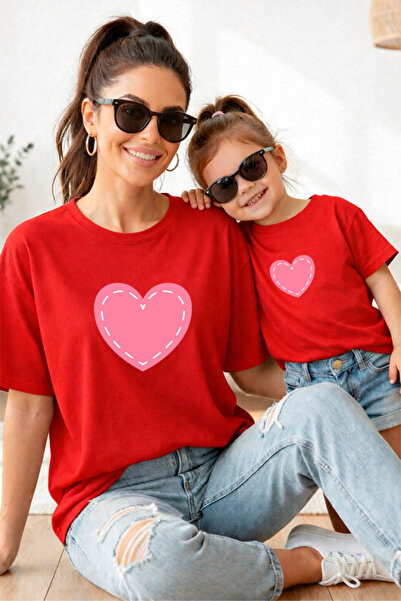genosha Mother Daughter 100% Cotton T-Shirt Mama Mini Mother Daughter Single ...