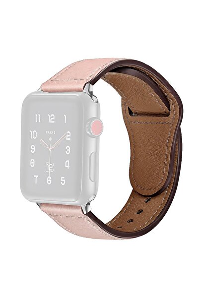 NeoHeaven WatchBand™ Pin&Tuck Buckle Leather Strap, Compatible with Apple Wat...