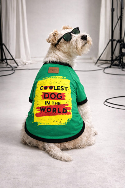Alphadog Design Coolest Dog Köpek Tişörtü