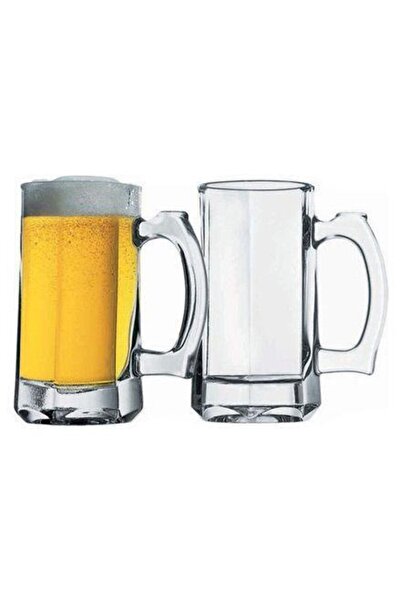 çukurova home Pub Bremen Kulplu Bira Bardak 2'li 55039