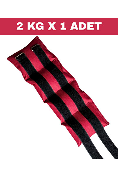Jukon 2 Kg x 1 Adet Toplam 2 Kg El ve Ayak Bilek Ağırlığı Kas Güçlendirici Ku...