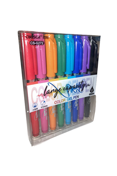 Bafix قلم جل تشوش 0.5 ملم 8 ألوان