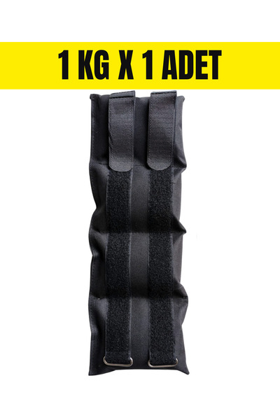 Jukon 1 Kg x 1 Adet Toplam 1 Kg El ve Ayak Bilek Ağırlığı Kas Güçlendirici Ku...