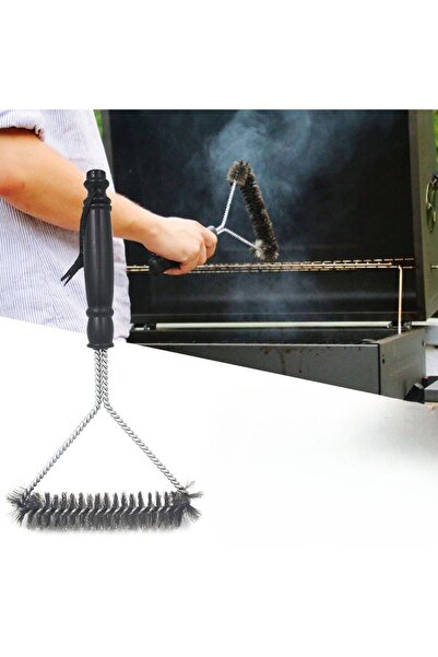 zeixpow Barbekü Mangal Izgara Teli Temizlik Fırçası