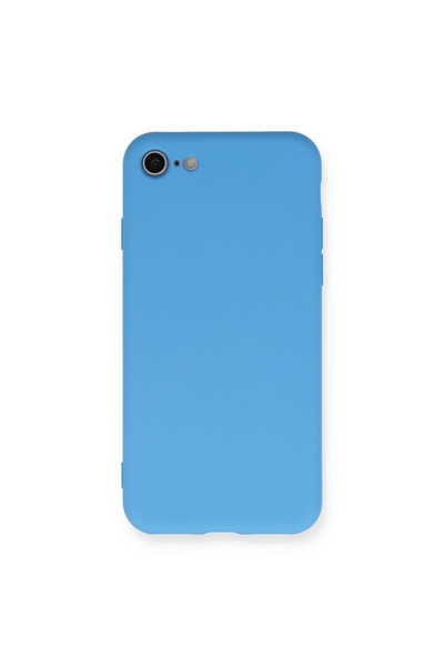 eco port iPhone 7 Case Nano Velvet Silicone - Blue