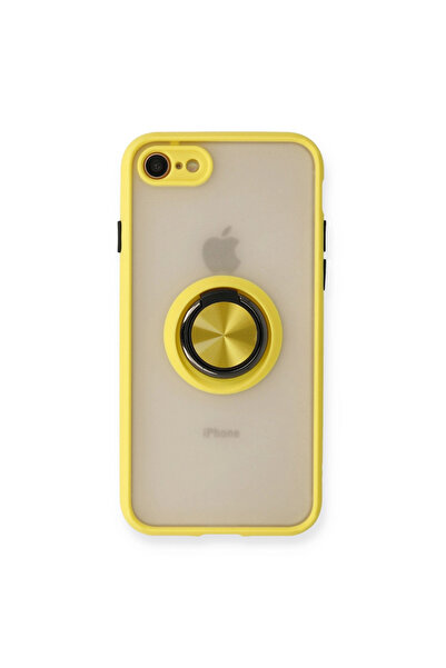 eco port Iphone 7 case montreal ring silicone cover - yellow