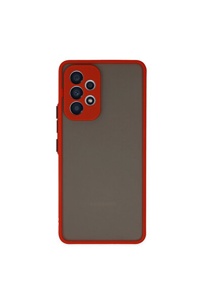 eco port Samsung Galaxy A73 5g Case Montreal Silicone Cover - Red