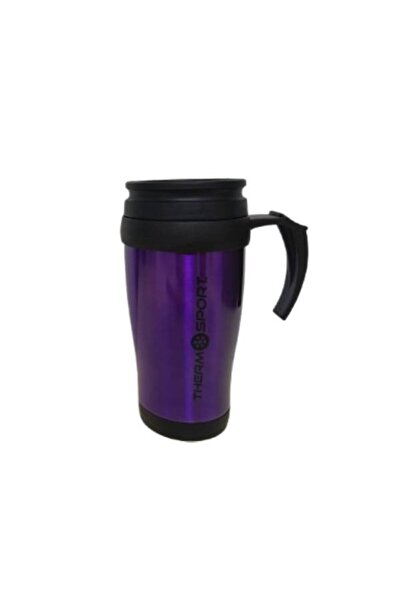 thermo Sport 400 ml metal thermal mug – metallic colors (green/red/purple/blu...