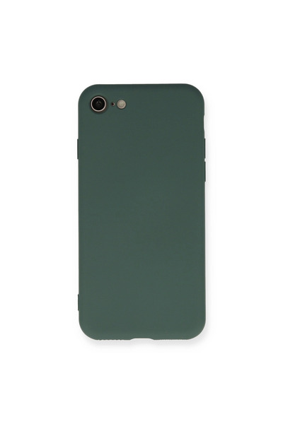 eco port iPhone 7 Case Nano Velvet Silicone - Dark Green