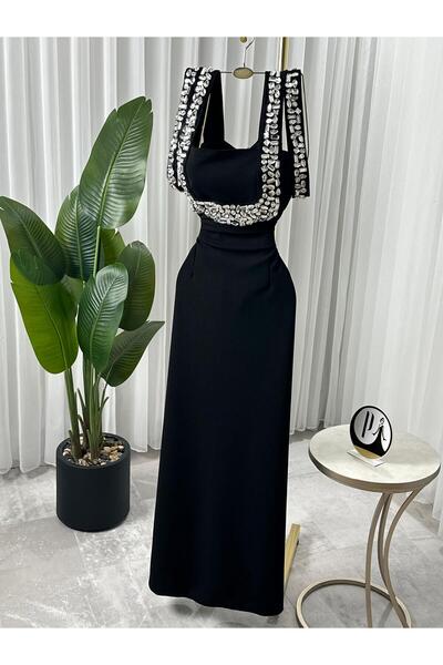 Prestige dresses فستان باربي تفته تطريز راقي